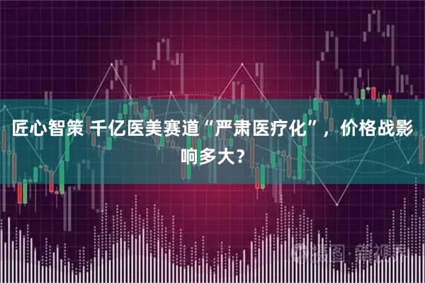 匠心智策 千亿医美赛道“严肃医疗化”，价格战影响多大？